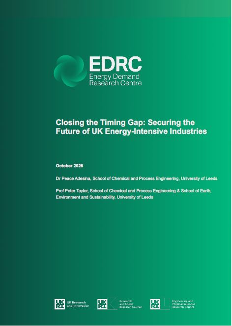 First page of report
